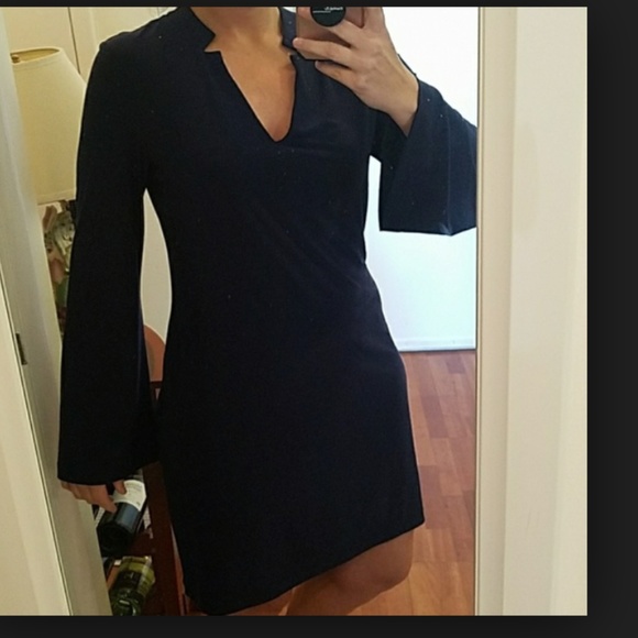 Komarov Plum Knit dress - Picture 1 of 2